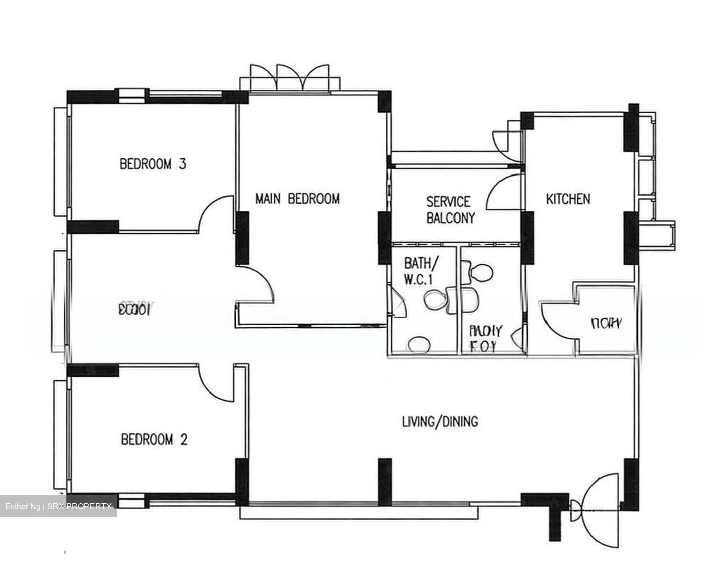 Blk 570 Hougang Street 51 (Hougang), HDB 5 Rooms #602089231